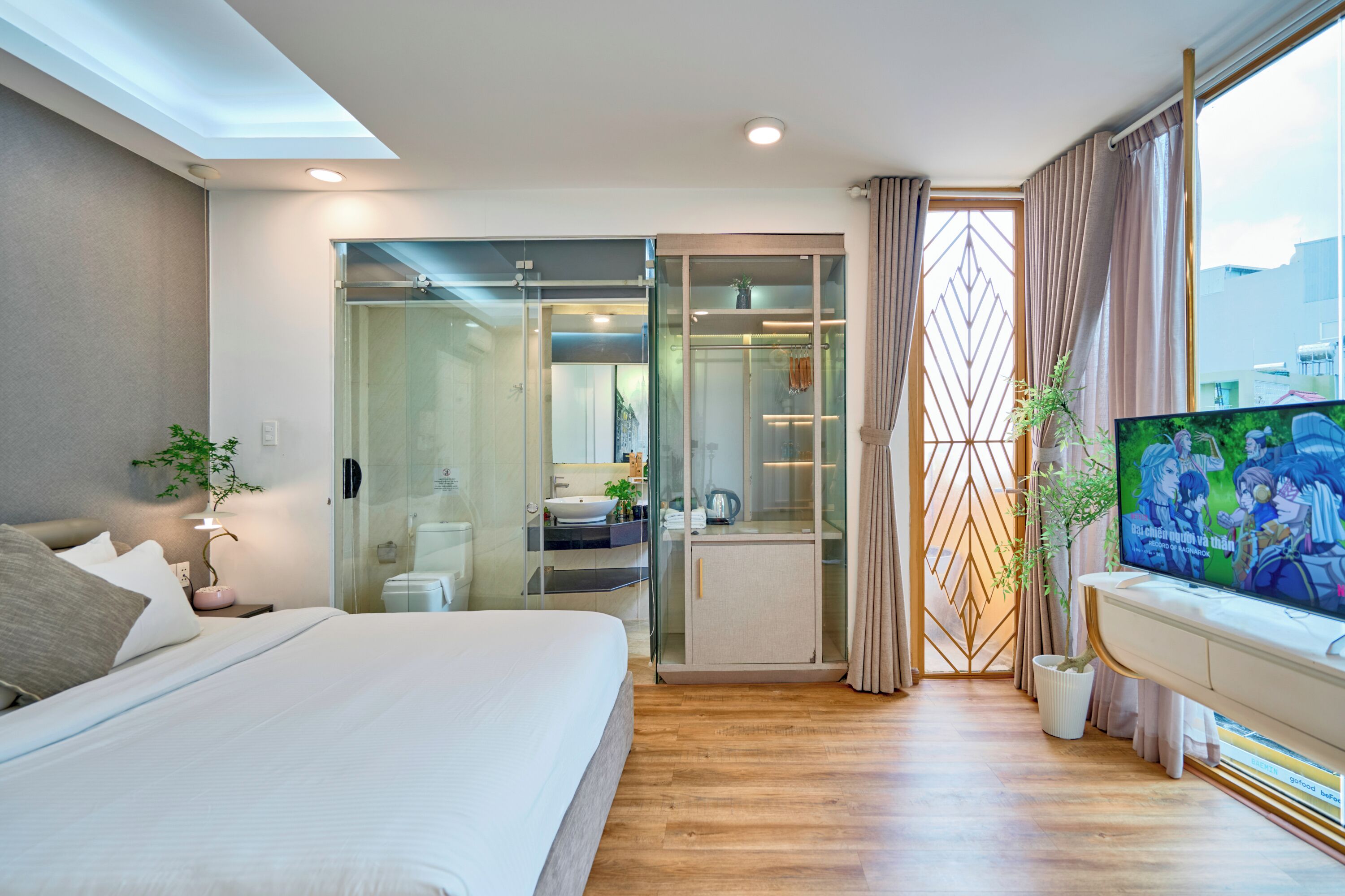 Deluxe Double Room, City View | View from room