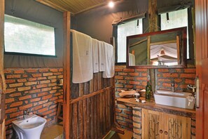 Free toiletries, slippers, towels, soap