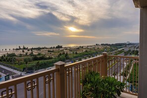 Vue depuis l’hébergement