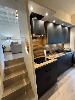 Microwave, oven, stovetop, dishwasher - Villa Harmony with river view (Koblenz)