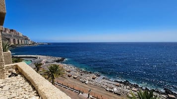Apartment, 2 Bedrooms, Balcony, Ocean View | Beach | On the beach