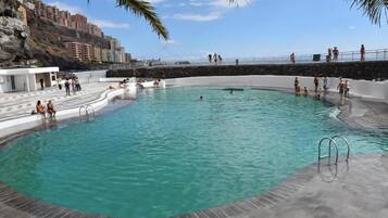 Appartement, 2 chambres, balcon, vue océan | Piscine