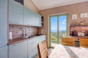Private kitchen - Villa Olivia with Sauna (Piran)