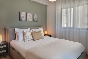 1 soverom, strykejern/-brett, wi-fi og sengetøy