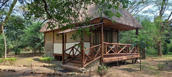 Fassade der Unterkunft