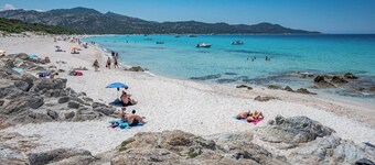 Sublime new apartment on the beach in ST FLORENT, 5' from the center 