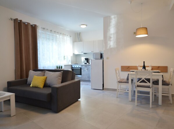 Apartment (One Bedroom Apartment) | Living room
