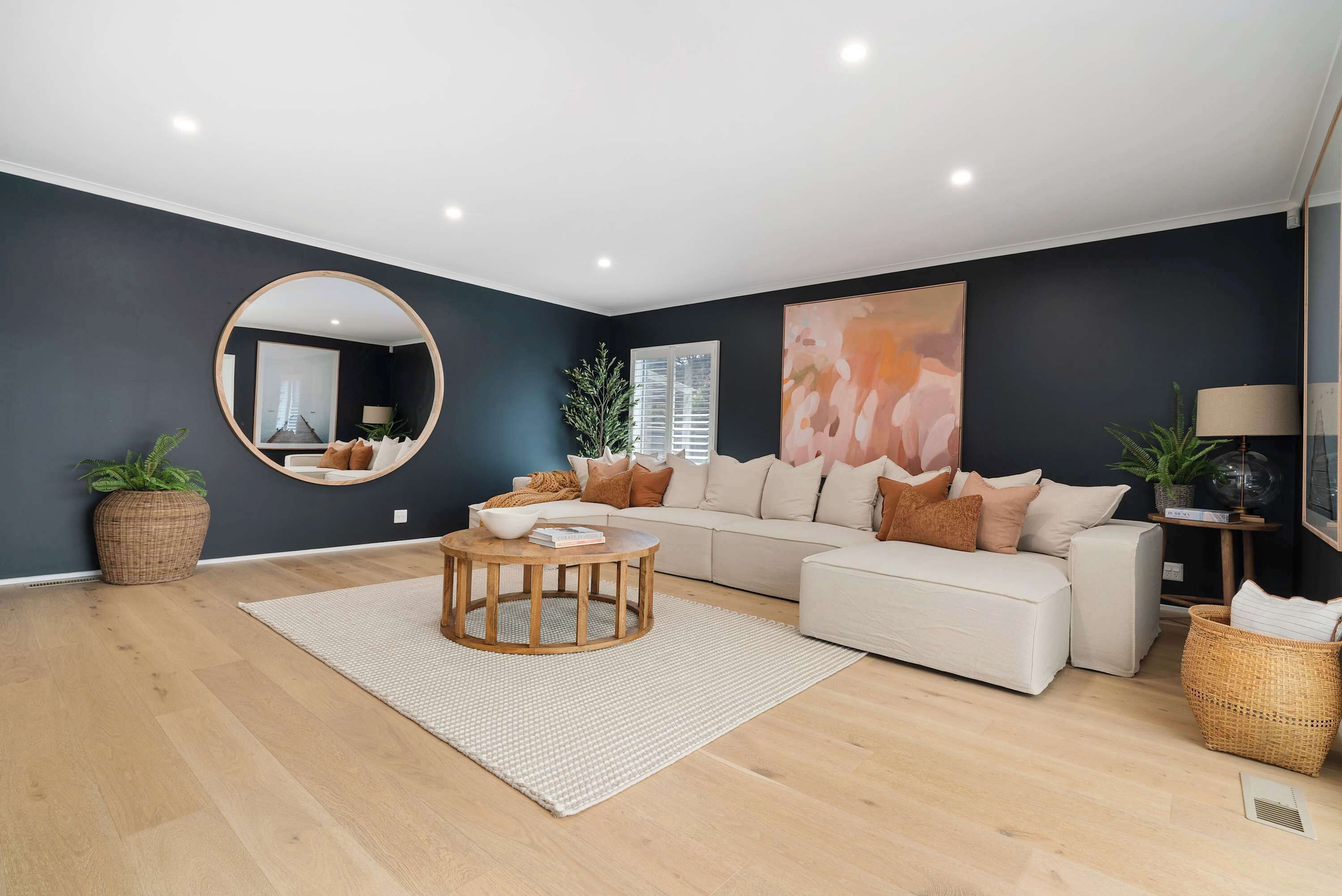 The large cinema room, with room for the whole family