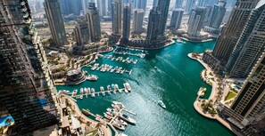 Appartement, balcon, vue marina | Vue sur l’eau