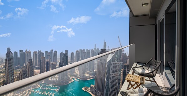 Appartement, balcon, vue marina | Vue sur l’eau