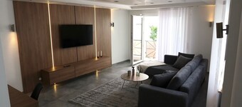 Modern family apartment in Koblenz with balcony