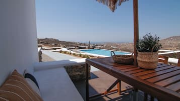 Suite superior, balcón, vistas al mar | Vistas desde la habitación
