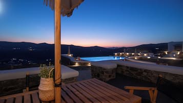 Deluxe-Suite, Balkon, Meerblick | Ausblick vom Zimmer