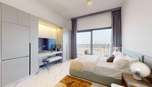 1 Schlafzimmer, Bügeleisen/Bügelbrett, kostenloses WLAN, Bettwäsche