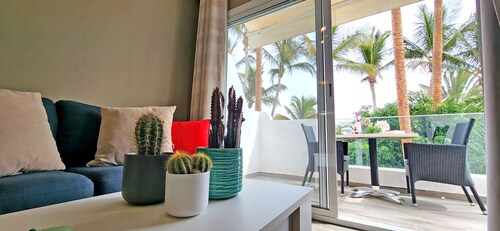 Vacation apartment LUGAR CON ALMA, Tarajalejo, balcony, air conditioning, fast WiFi