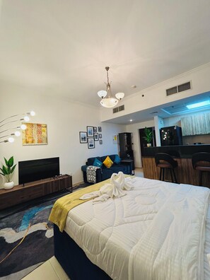 2 sovrum, strykjärn/strykbräda, wi-fi och sängkläder