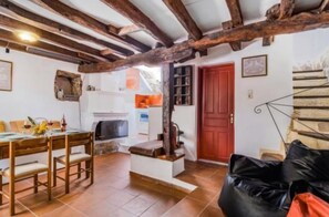 House | Living area | Fireplace