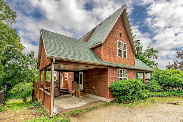 Façade de l’hébergement