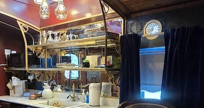 Unique Santa Fe Caboose Experience