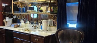 Unique Santa Fe Caboose Experience