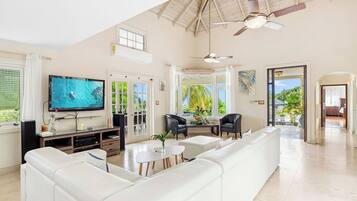 Smart-tv en een stereo