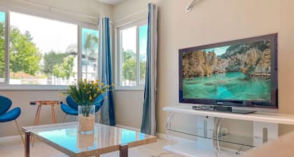 Modern Retreat With Spacious Yard Cozy Interiors