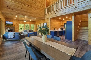 Interior - Private Indoor Pool Cabin | Game Room + Firepit (Gatlinburg)