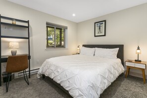 Condo, 1 Bedroom | 1 bedroom, laptop workspace, iron/ironing board, free WiFi