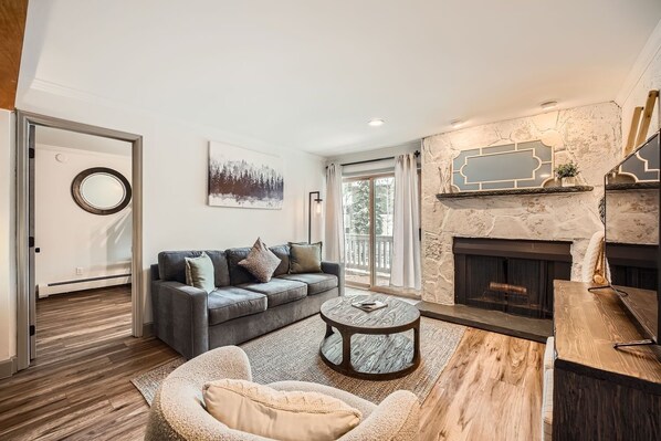 Condo, 2 Bedrooms | Living area | Smart TV - Snowlion Condos 103 2 Bedroom Condo (Vail)