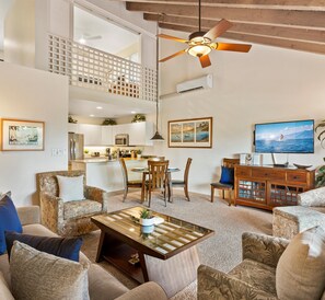 Condo, 2 Bedrooms | Living area | Smart TV - Maui Kamaole J209 2 Bedroom Condo (Kihei)