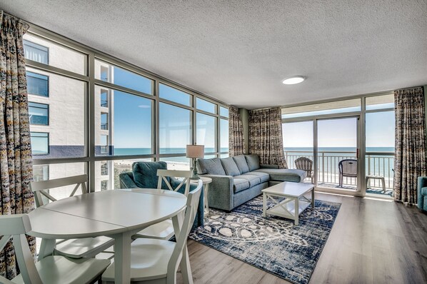 TV, DVD player, ping pong, stereo