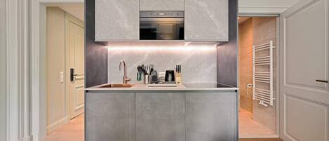 Apartemen Deluks | Dapur pribadi