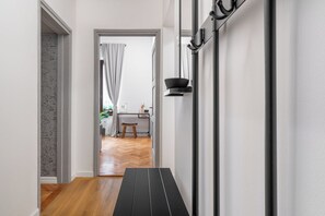 Superior Apartment, 2 Bedrooms, City View | Living area | Flat-screen TV