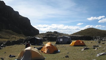 Tente, patio, vue montagne | 20 chambres