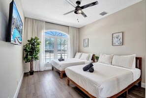 6 bedrooms, iron/ironing board, travel cot, free WiFi