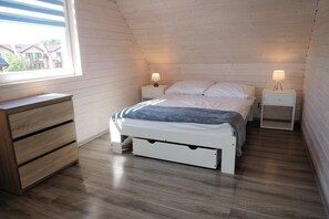 9 bedrooms, individually furnished, bed sheets - New, Comfortable Houses for 6 People, Niechorze (Rewal)