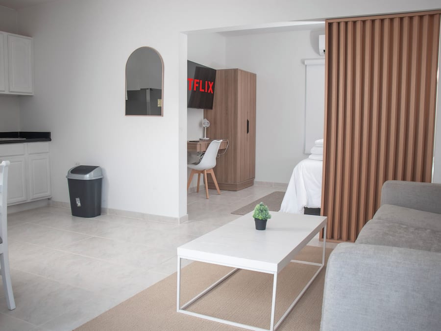 Individually furnished, desk, laptop workspace, free WiFi