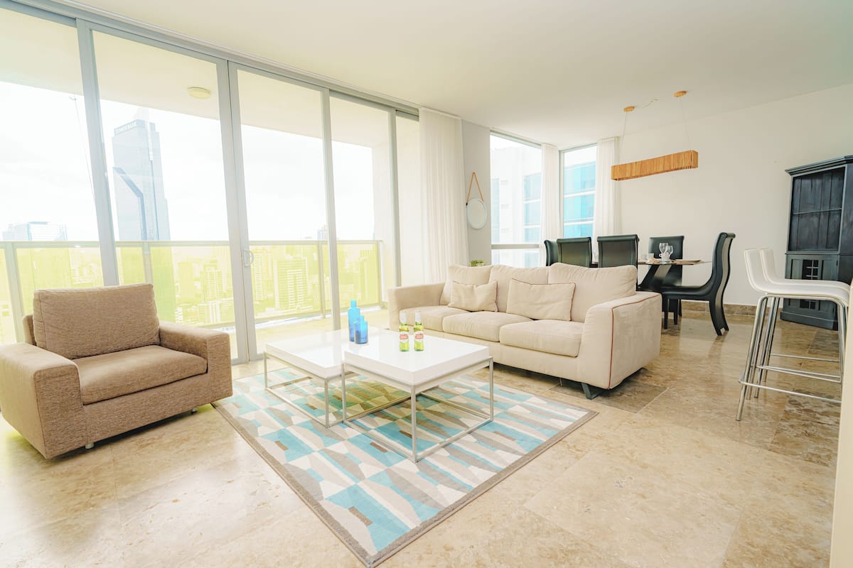 Deluxe Apartment | Living area | Smart TV