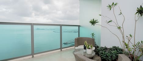 Deluxe appartement | Terras