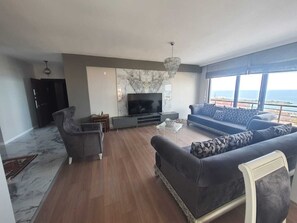 Deluxe-Apartment, 3 Schlafzimmer, Meerblick