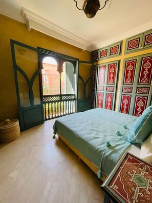 3 bedrooms, WiFi, bed sheets - Vacation Riad with private pool 3 CH Hivernage (Marrakech)