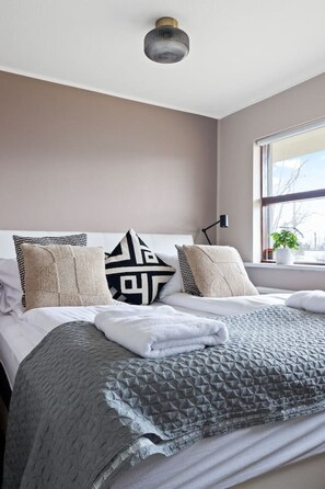 2 bedrooms, iron/ironing board, free WiFi, bed sheets