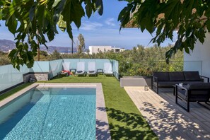 Pool - Villa Crystal Sun with Heated Pool, by Estia (Giofirakia)