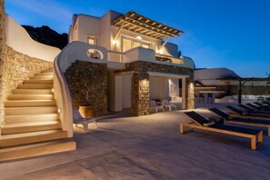 Villa, Smoking | 5 bedrooms, desk - Luxury Villa With Stunning Views Above Kalo Livadi (Mykonos)