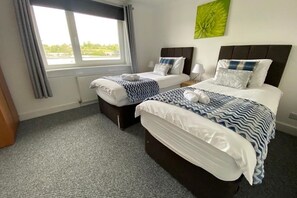 2 室のベッドルーム、ベッドシーツ