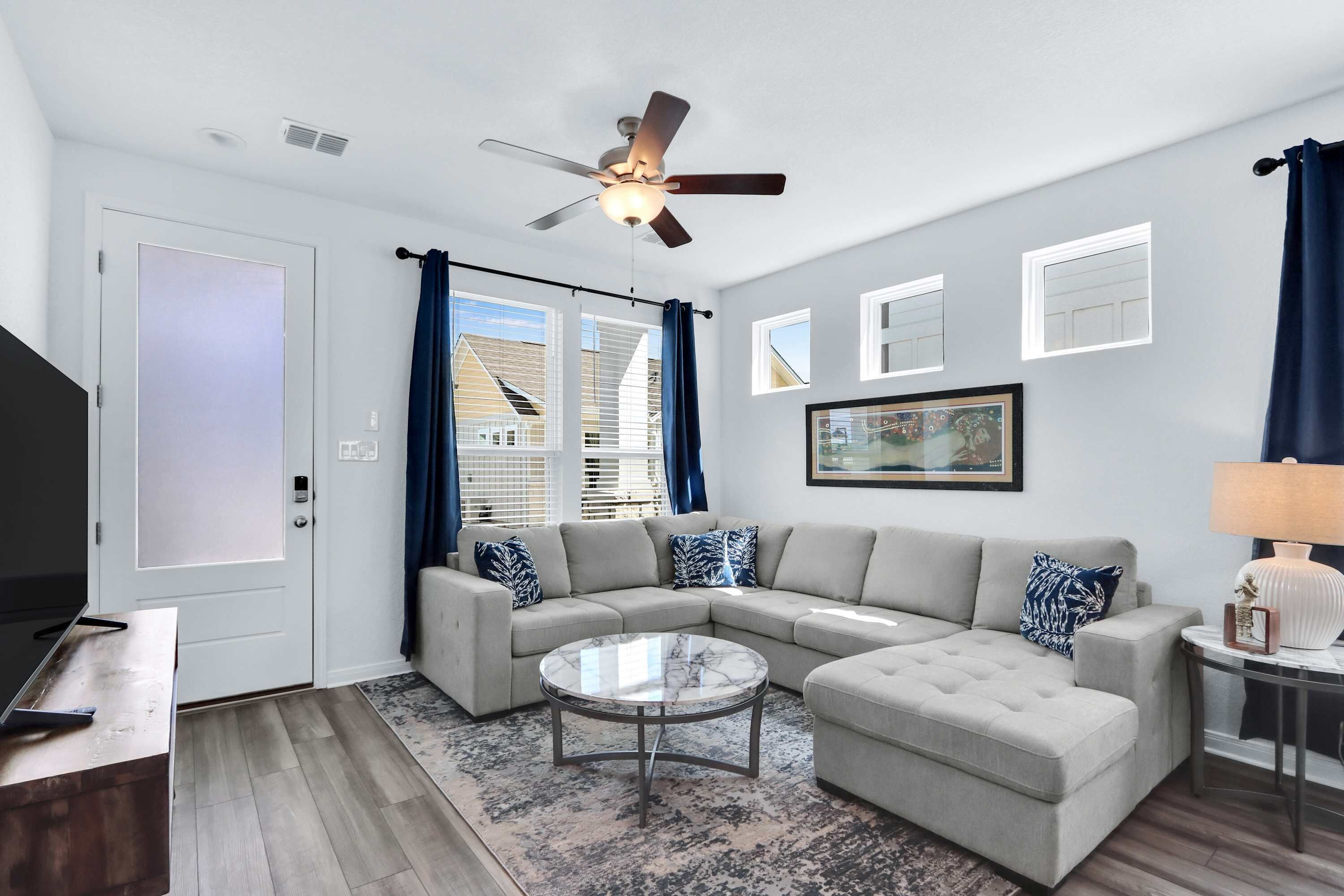 House, Multiple Beds, Patio, Garden View (Garten Haus) | Living area | 42-inch flat-screen TV with digital channels