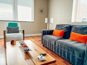 Smart TV, video games, stereo