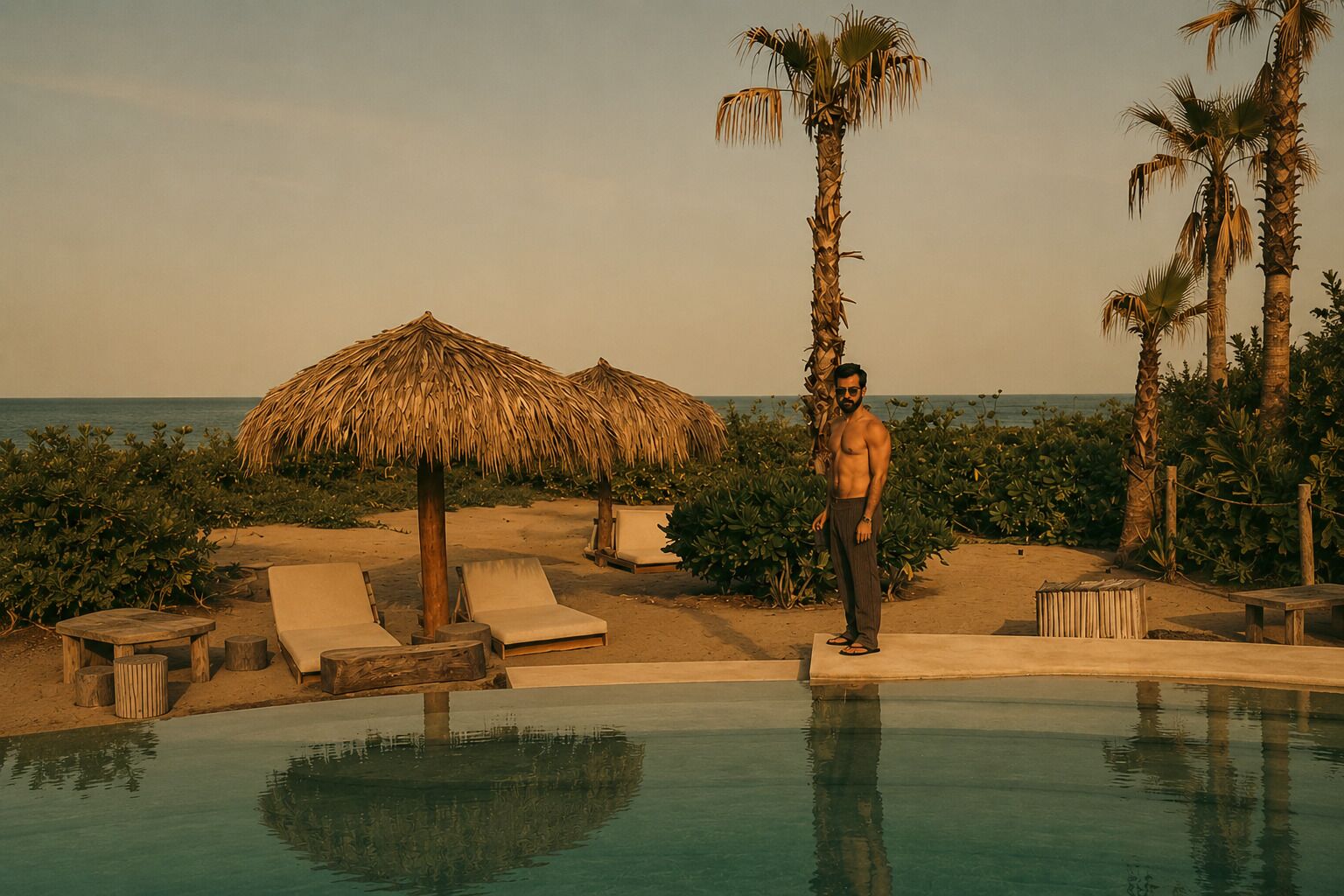 Outdoor pool
