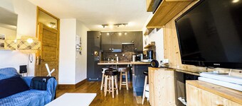 Apartment with mountain view in Saint-Gervais