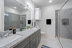Towels, soap, toilet paper